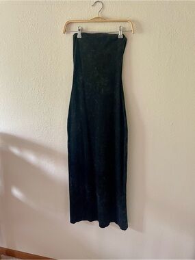 Divided H&M Ribbed Strapless Bodycon Dress